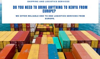 Shipping and Logistics services